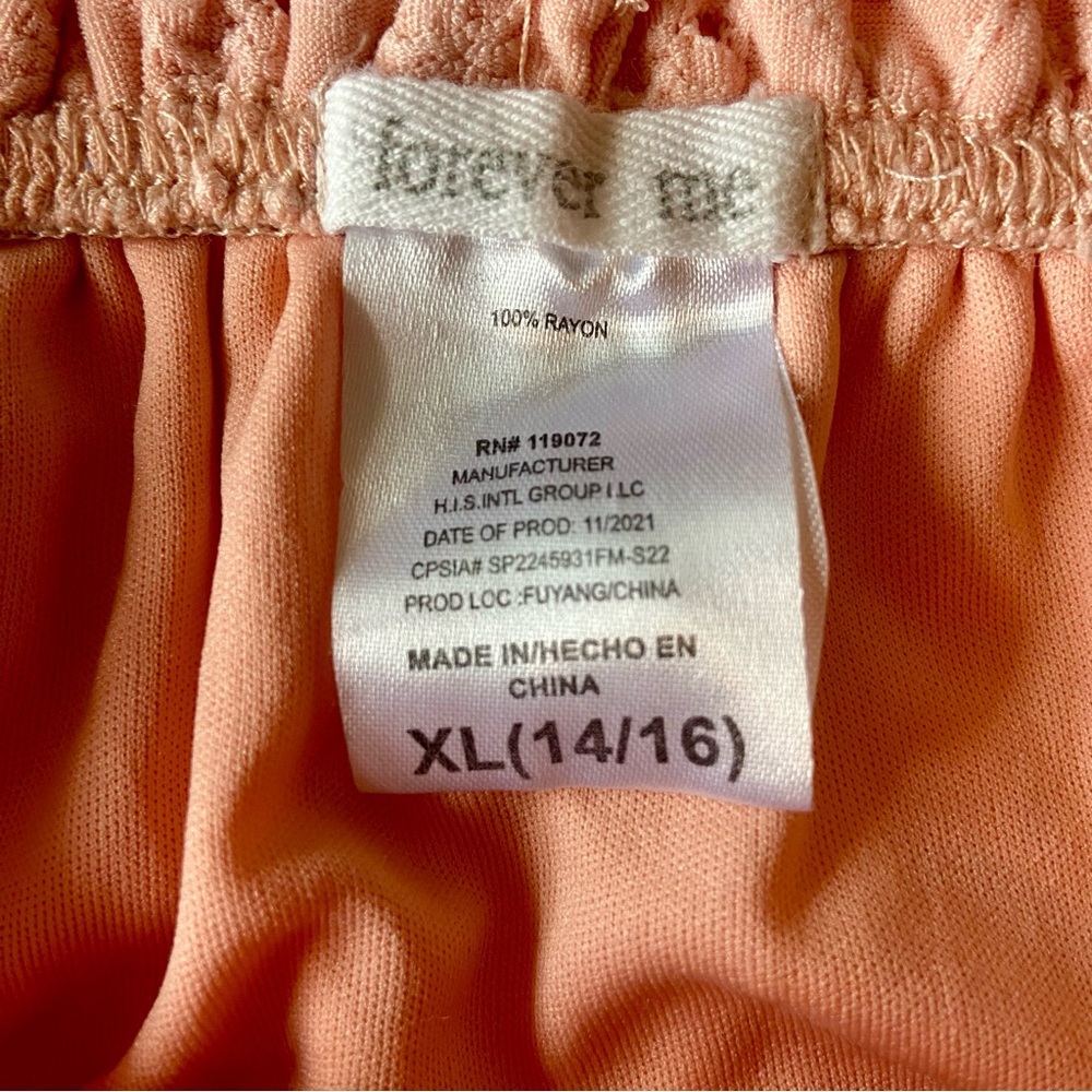Pink Eyelet Ruffle Top - Picture 4 of 4